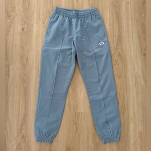 Reebok Baby Blue Pleated Sweatpants, Men's Size Small